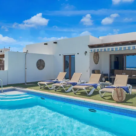 Vino, Altos - Heated Pool, Ac, Panorama Sea Views Πλάγια Μπλάνκα